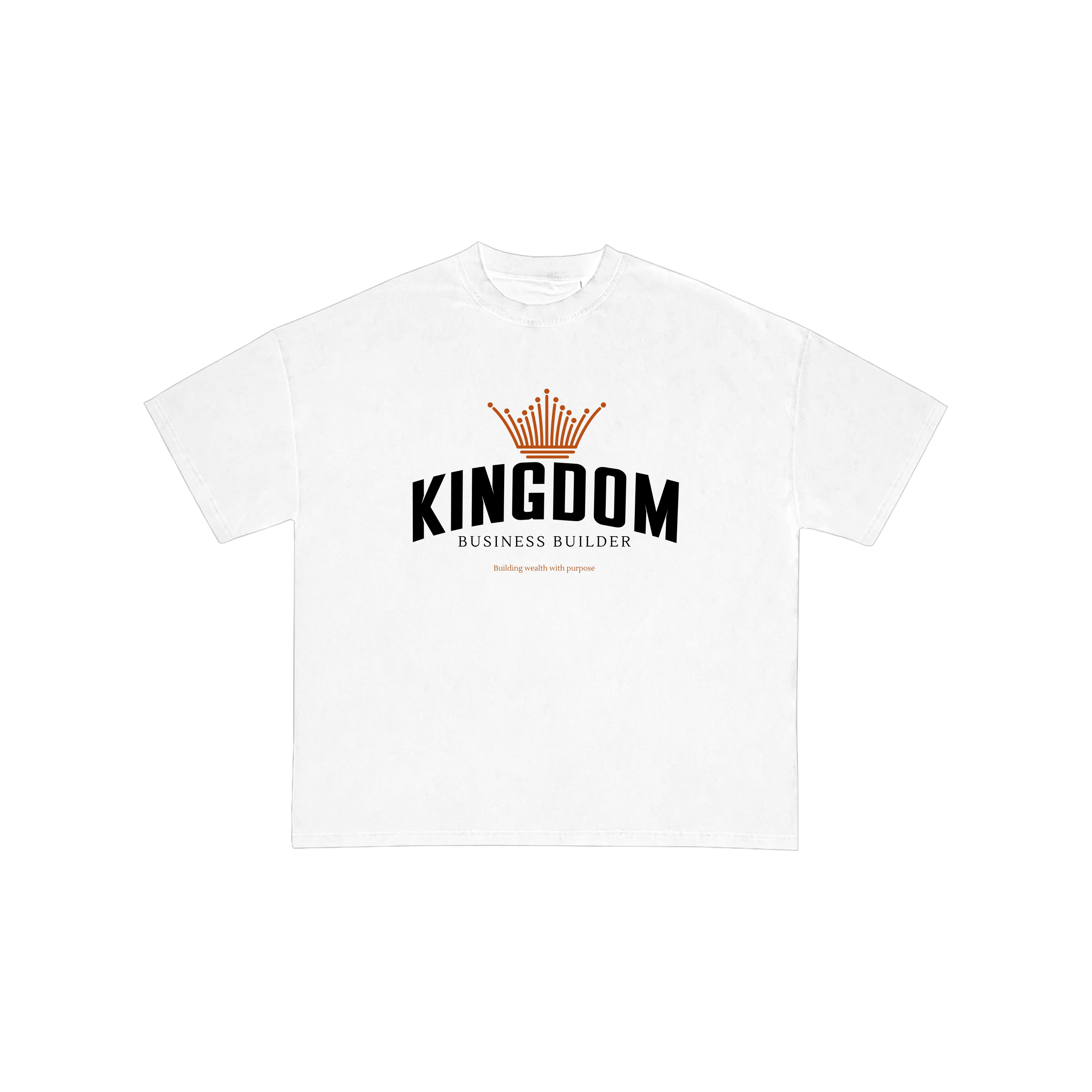 Kingdom Business Builder Christian T-Shirt Black Faith Entrepreneur Apparel
