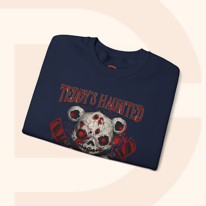 Teddy's Haunted Hide and Seek Halloween Sweatshirt