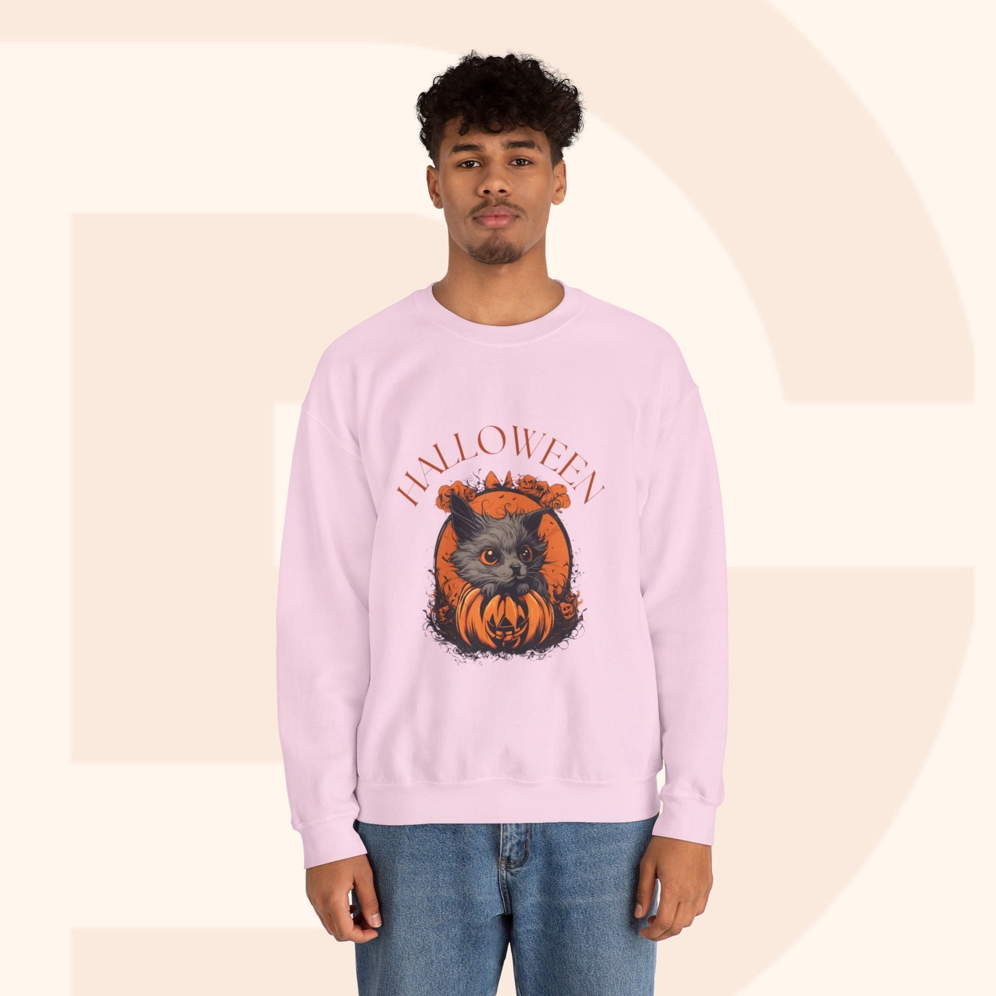 Halloween Spooky Face Sweatshirt