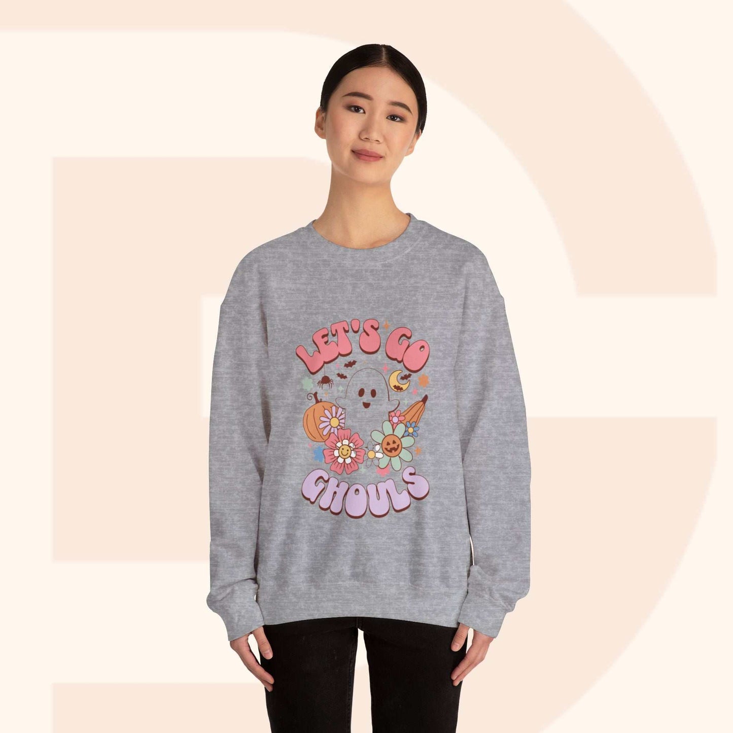 Lets Go Ghouls Halloween Halloween Sweatshirt