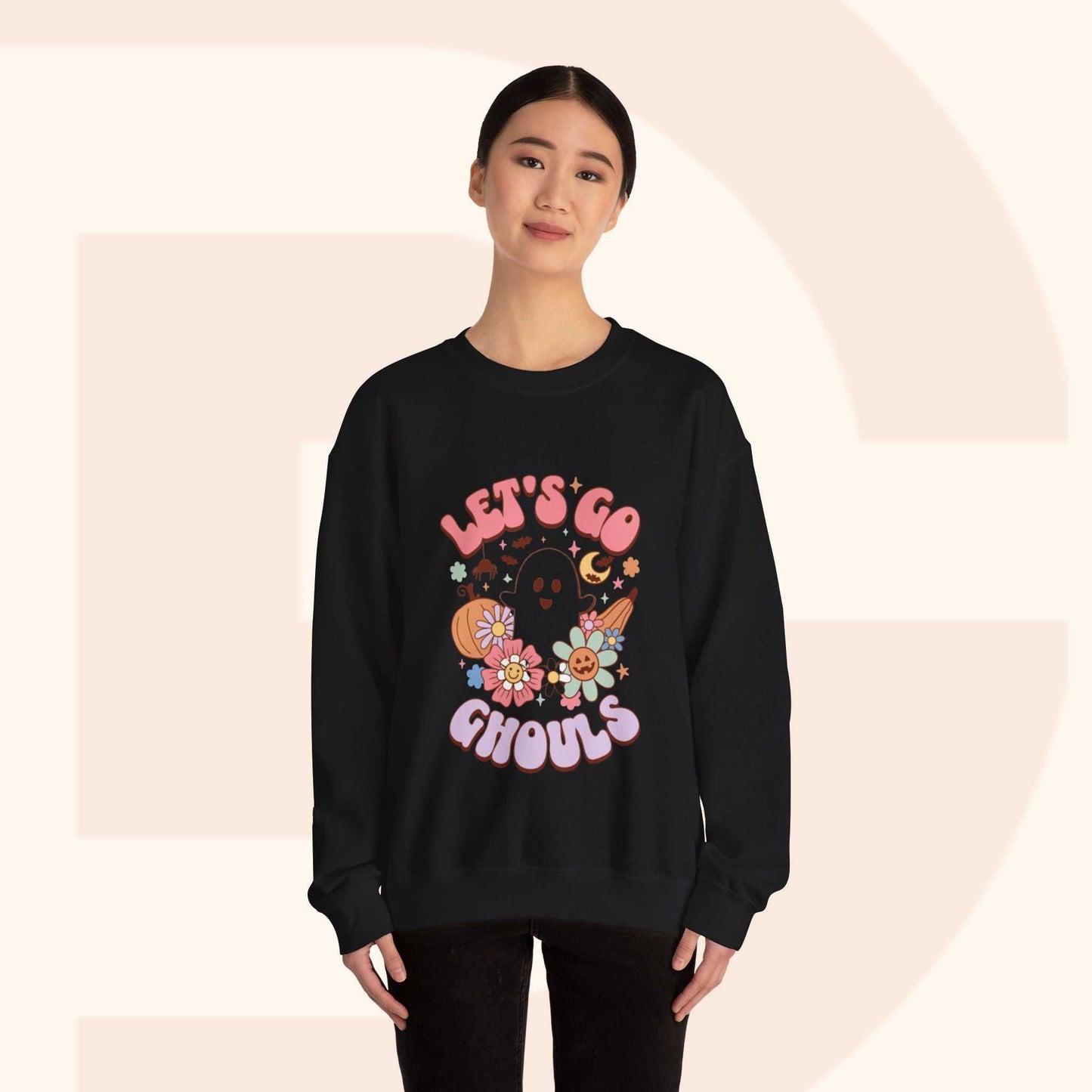 Lets Go Ghouls Halloween Halloween Sweatshirt