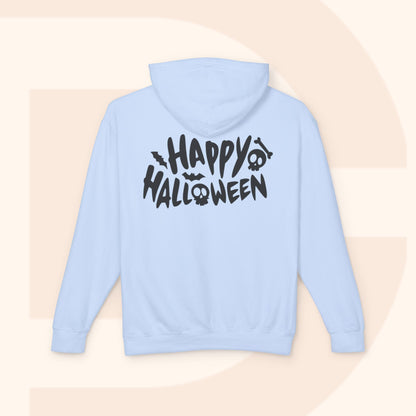 Grin Grin Pumpkin Sweatshirt - Mischievously Cute Halloween Hoodie