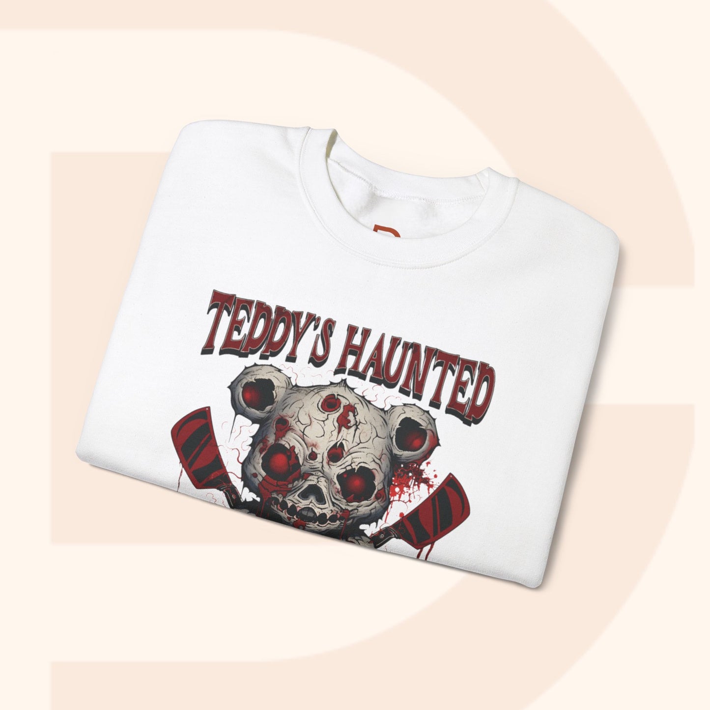 Teddy's Haunted Hide and Seek Halloween Sweatshirt