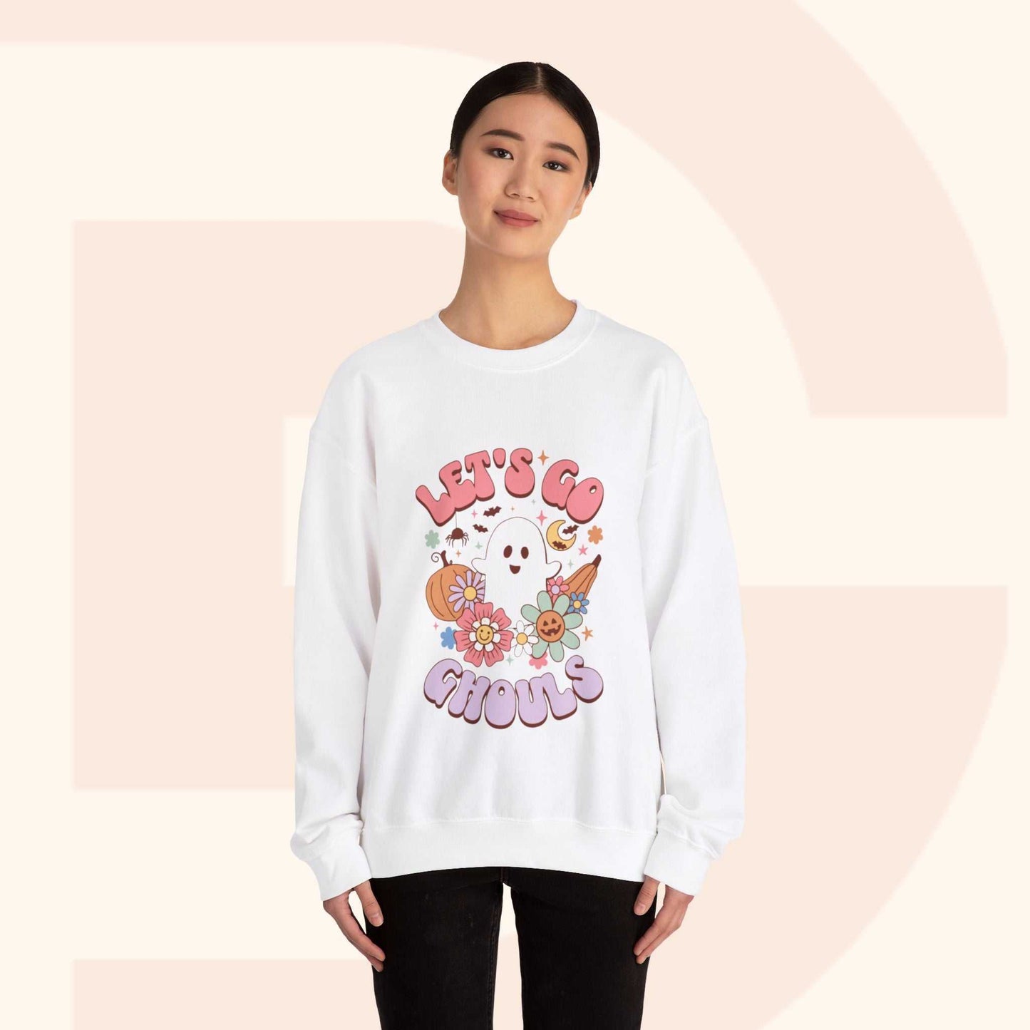 Lets Go Ghouls Halloween Halloween Sweatshirt