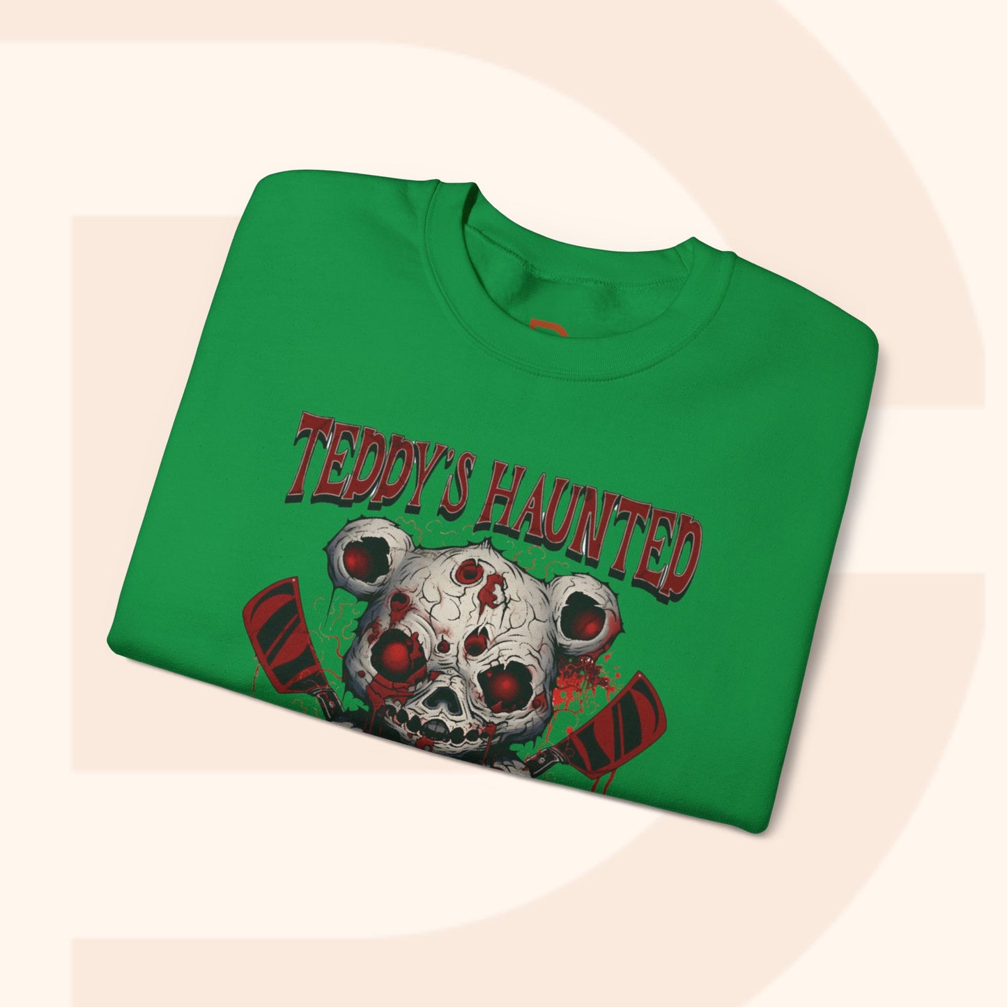 Teddy's Haunted Hide and Seek Halloween Sweatshirt