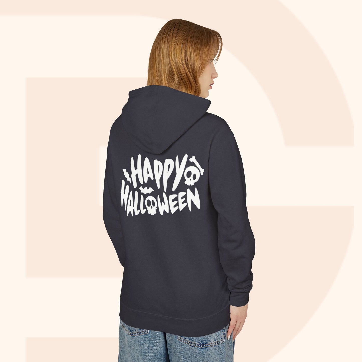 Halloween Spooky Face Hoodie