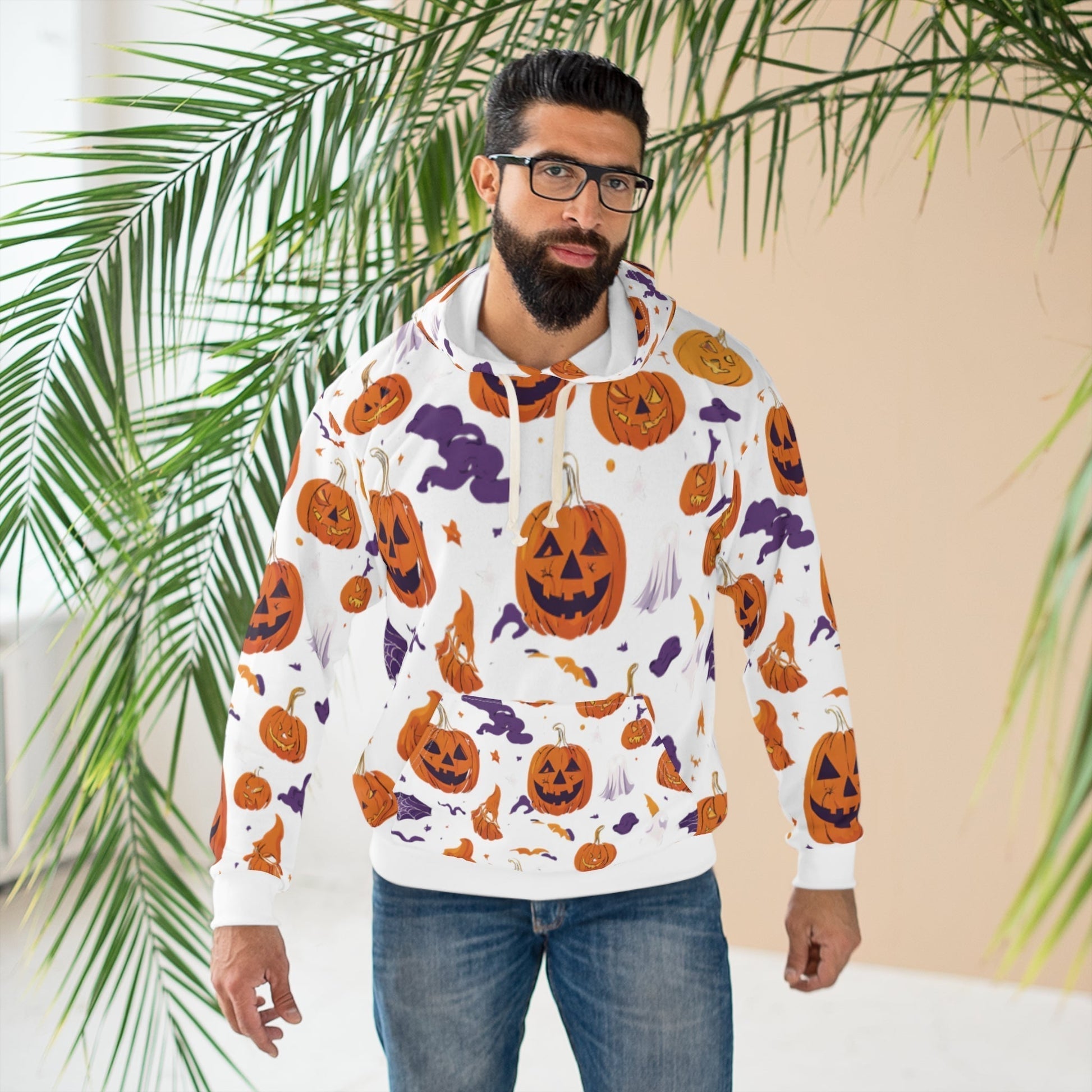 Spooky Face Pumpkin Hoodie