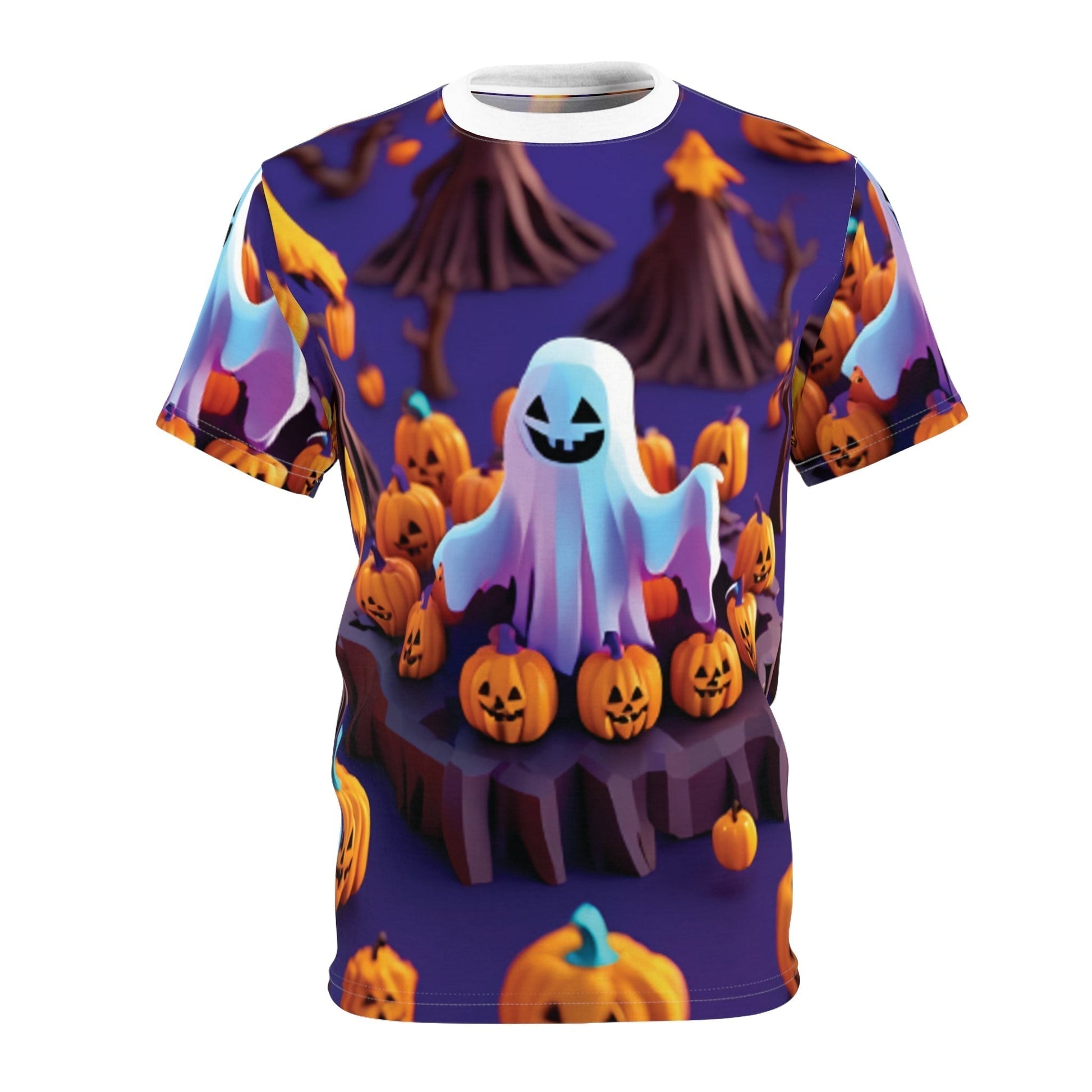 Halloween t Shirts unisex Creepy top Horror Ghostly Face 