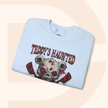 Teddy's Haunted Hide and Seek Halloween Sweatshirt