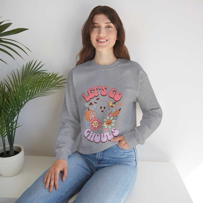 Lets Go Ghouls Halloween Halloween Sweatshirt