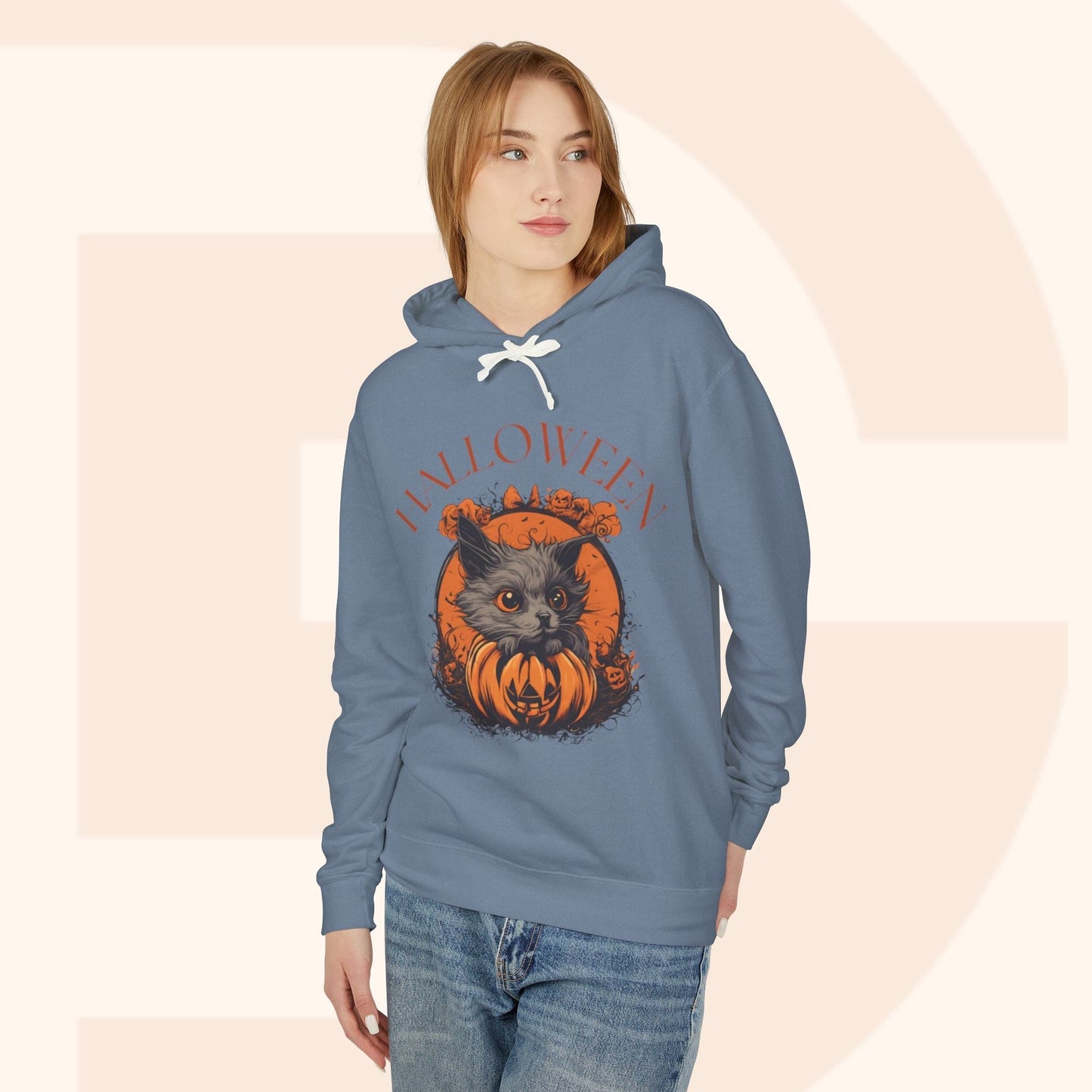 Halloween Spooky Face Hoodie