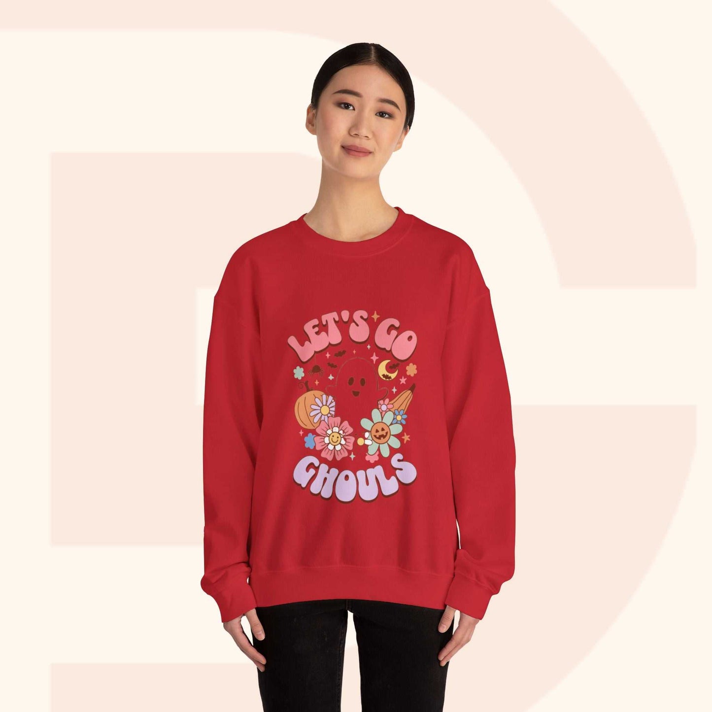 Lets Go Ghouls Halloween Halloween Sweatshirt