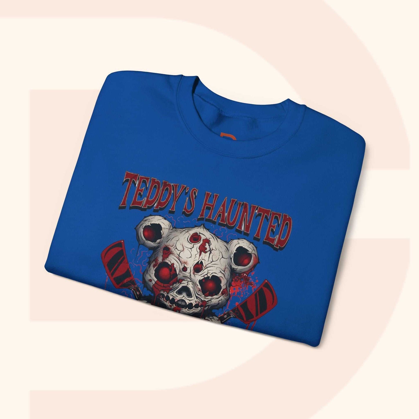 Teddy's Haunted Hide and Seek Halloween Sweatshirt