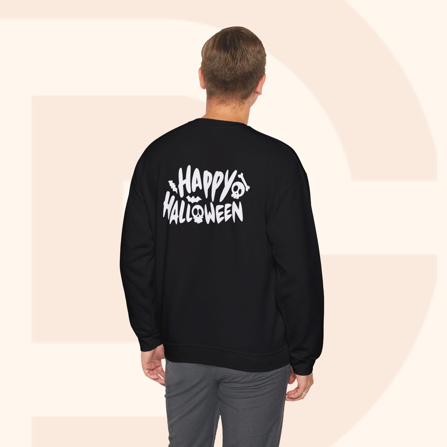 Halloween Spooky Face Sweatshirt