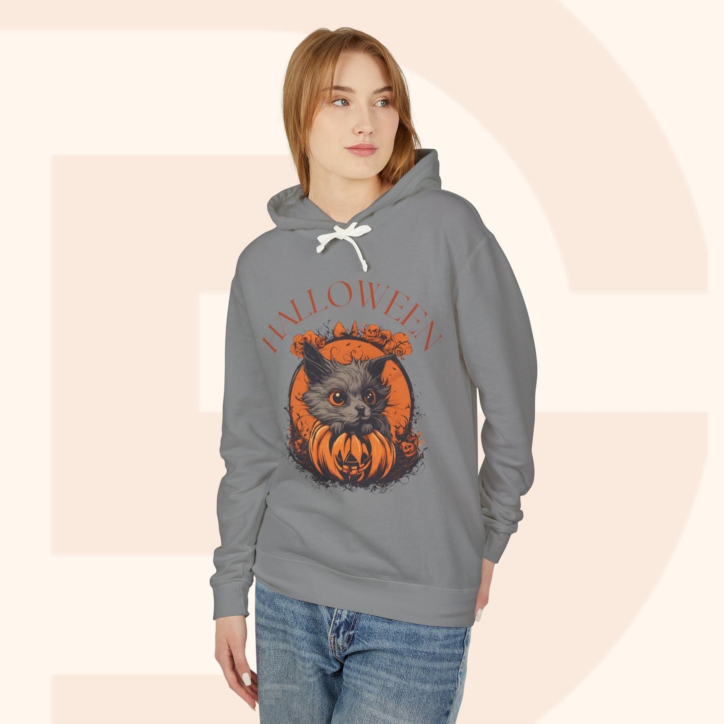 Halloween Spooky Face Hoodie