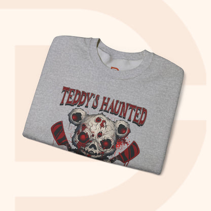 Teddy's Haunted Hide and Seek Halloween Sweatshirt