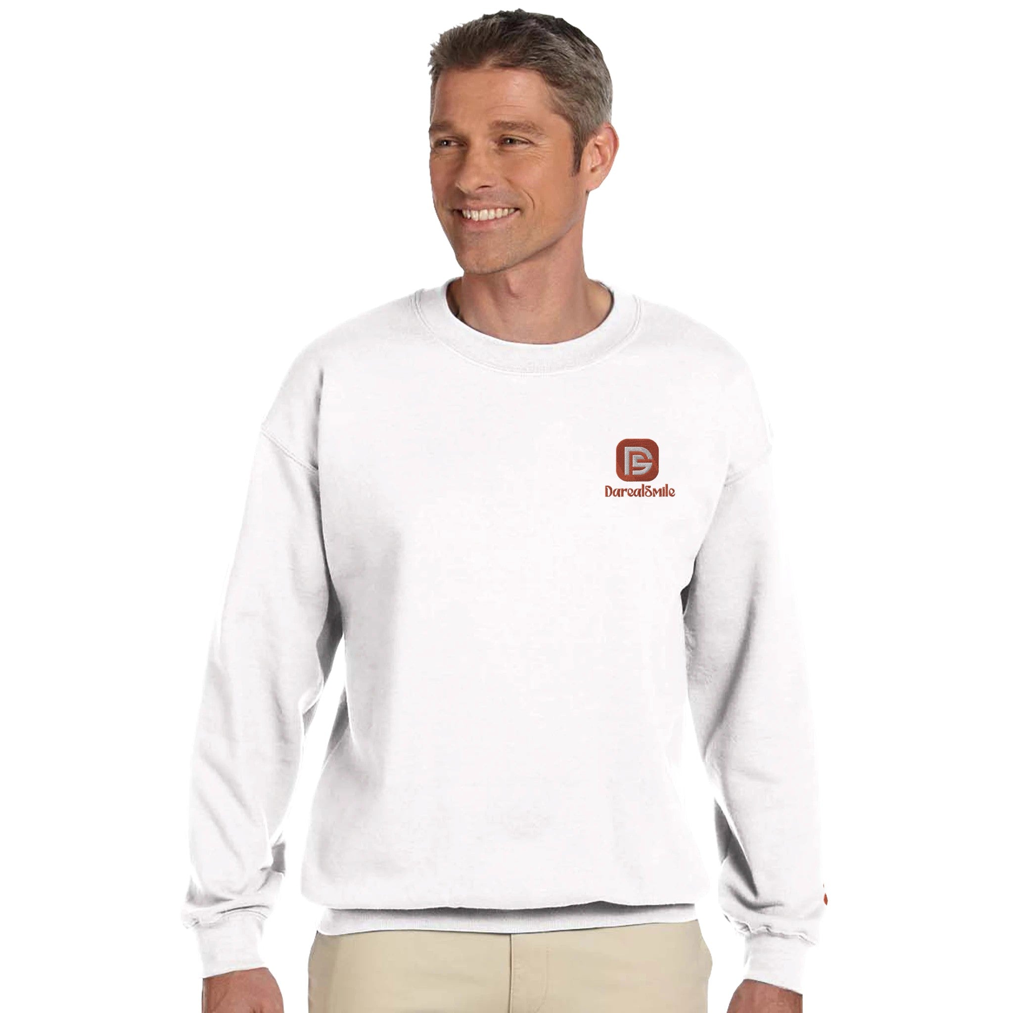 Darealsmile Gildan Classic Unisex Crewneck Sweatshirt